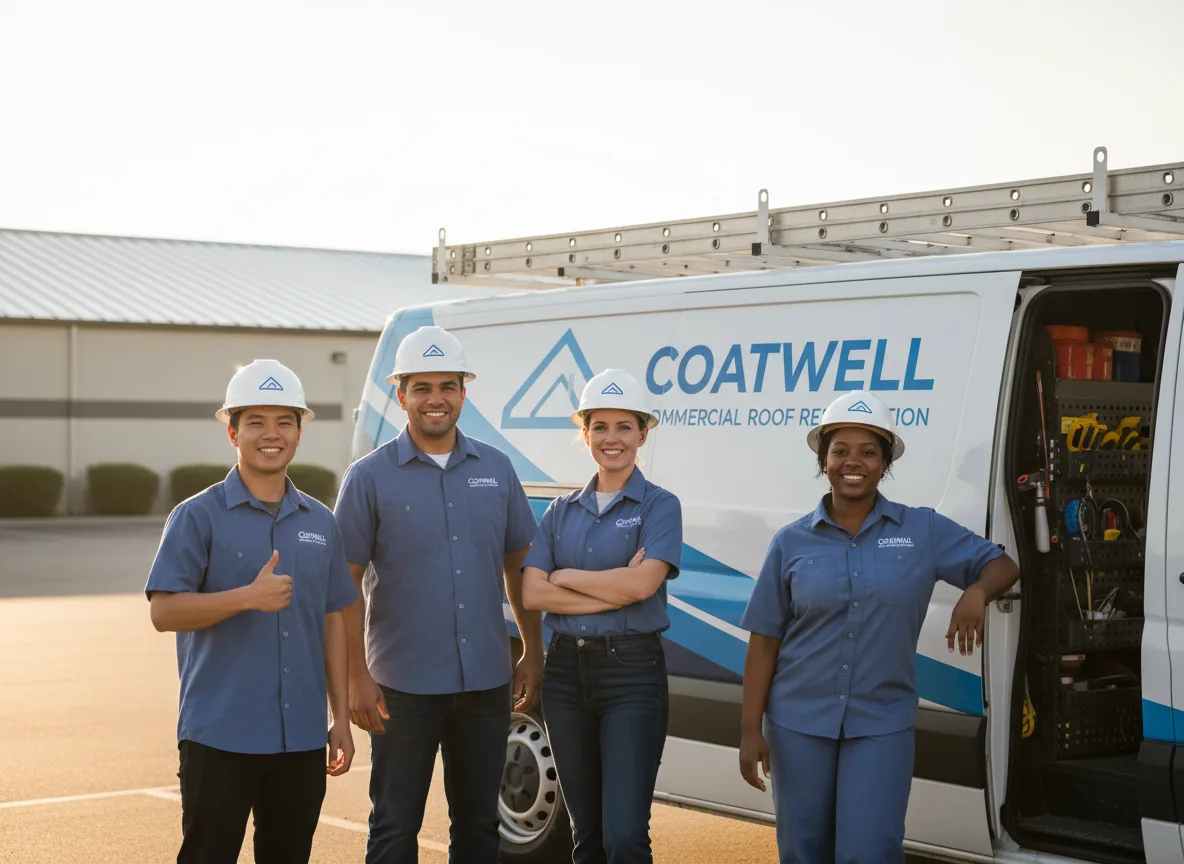 Commercial roof coating company in Fontana, CA
